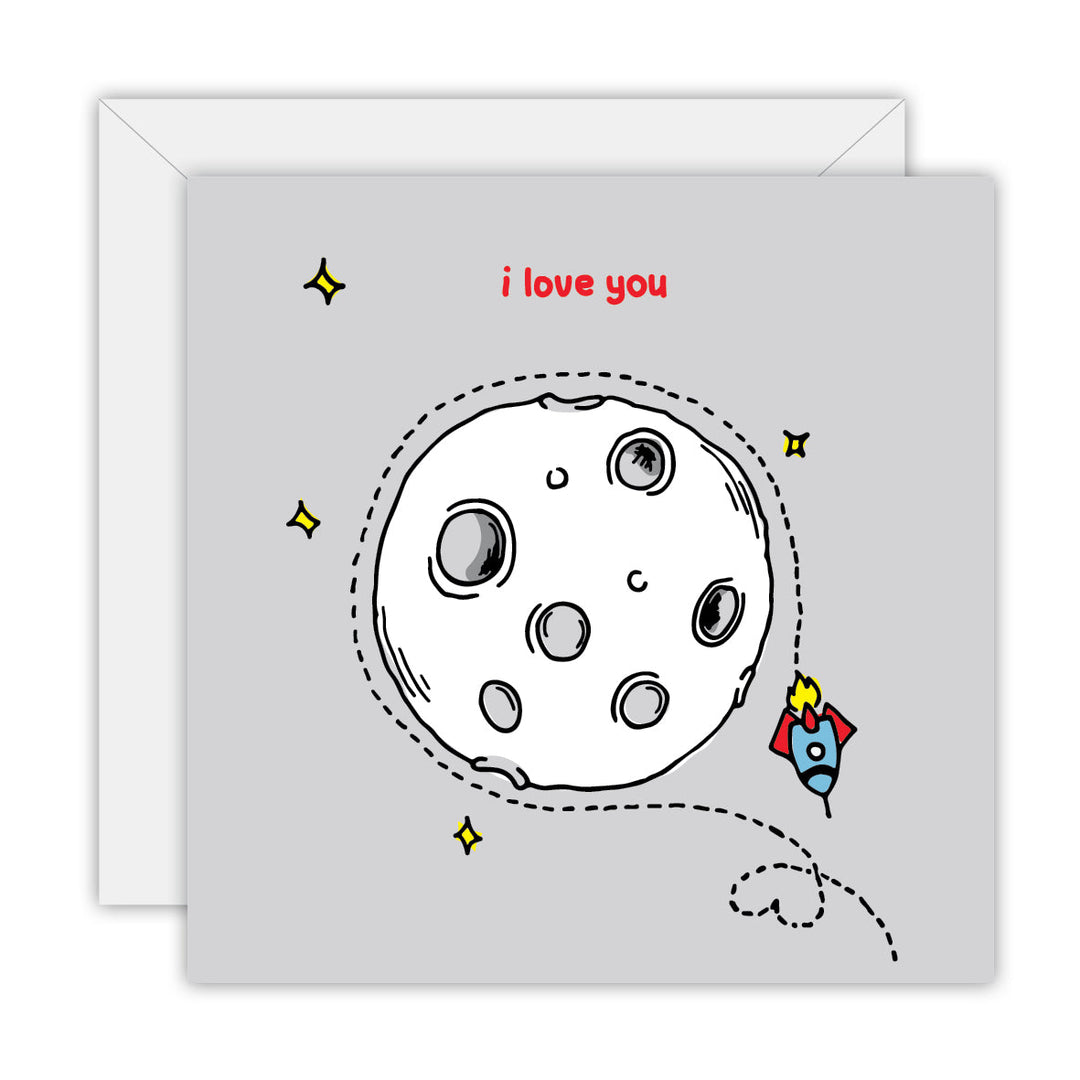 I Love You greeting card