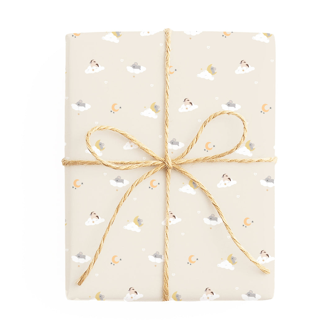 Baby – Australiana / Farm double-sided wrapping paper – side 2