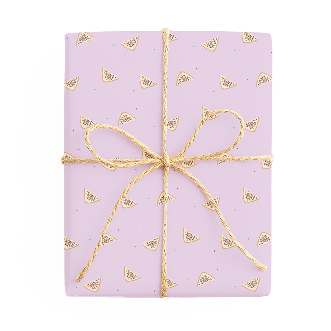 F Your Birthday / Fairy Bread double-sided wrapping paper – side 2