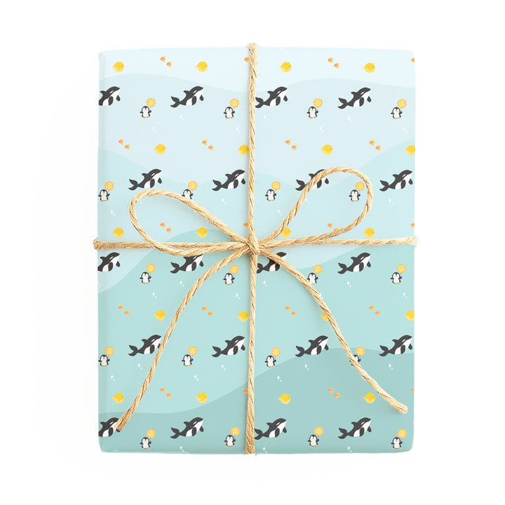 Out of This World / Under the Sea double-sided wrapping paper – side 2