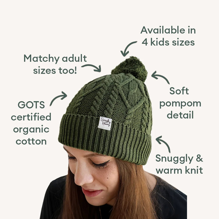 Beanie - Adult Organic Cotton Knit