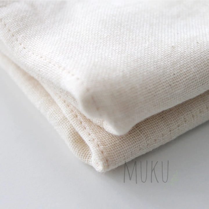 Organic Cotton Face Towel – Japanese Kaya Weave