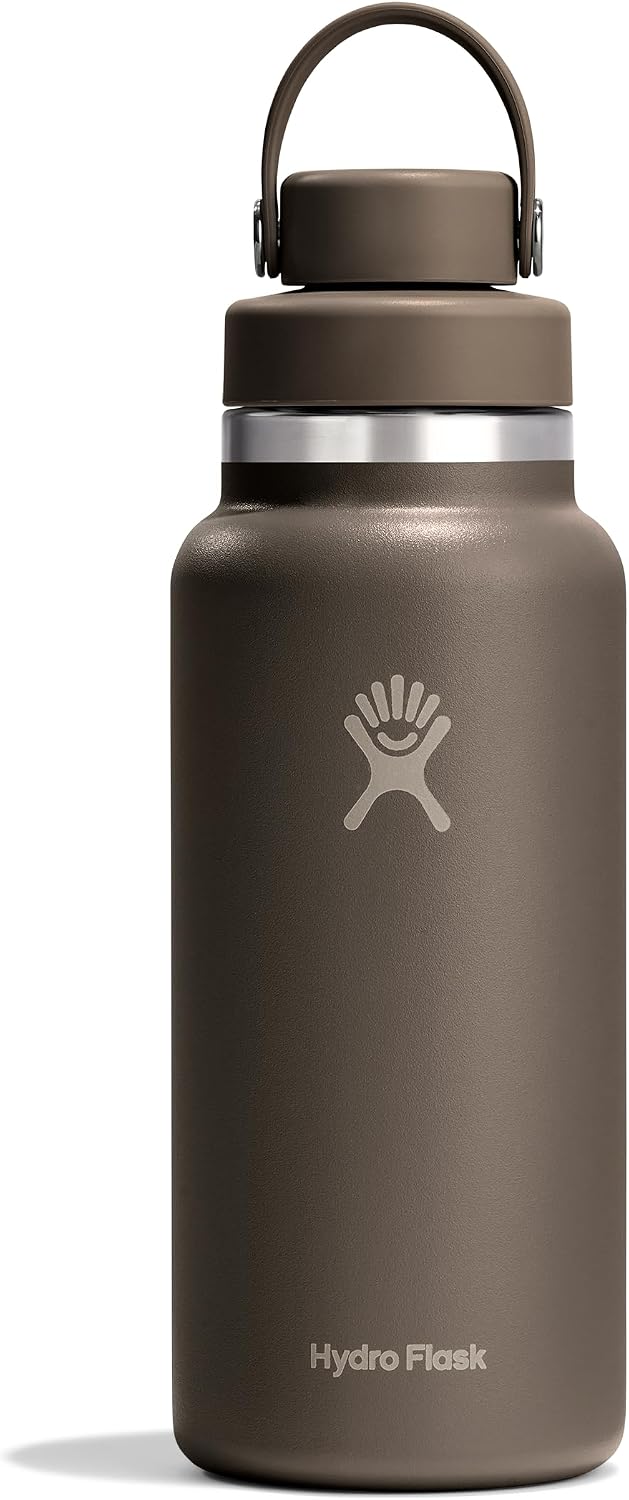 Hydro Flask 32oz (946ml) Wide Mouth Flex Chug bottle – Sandpiper, front view