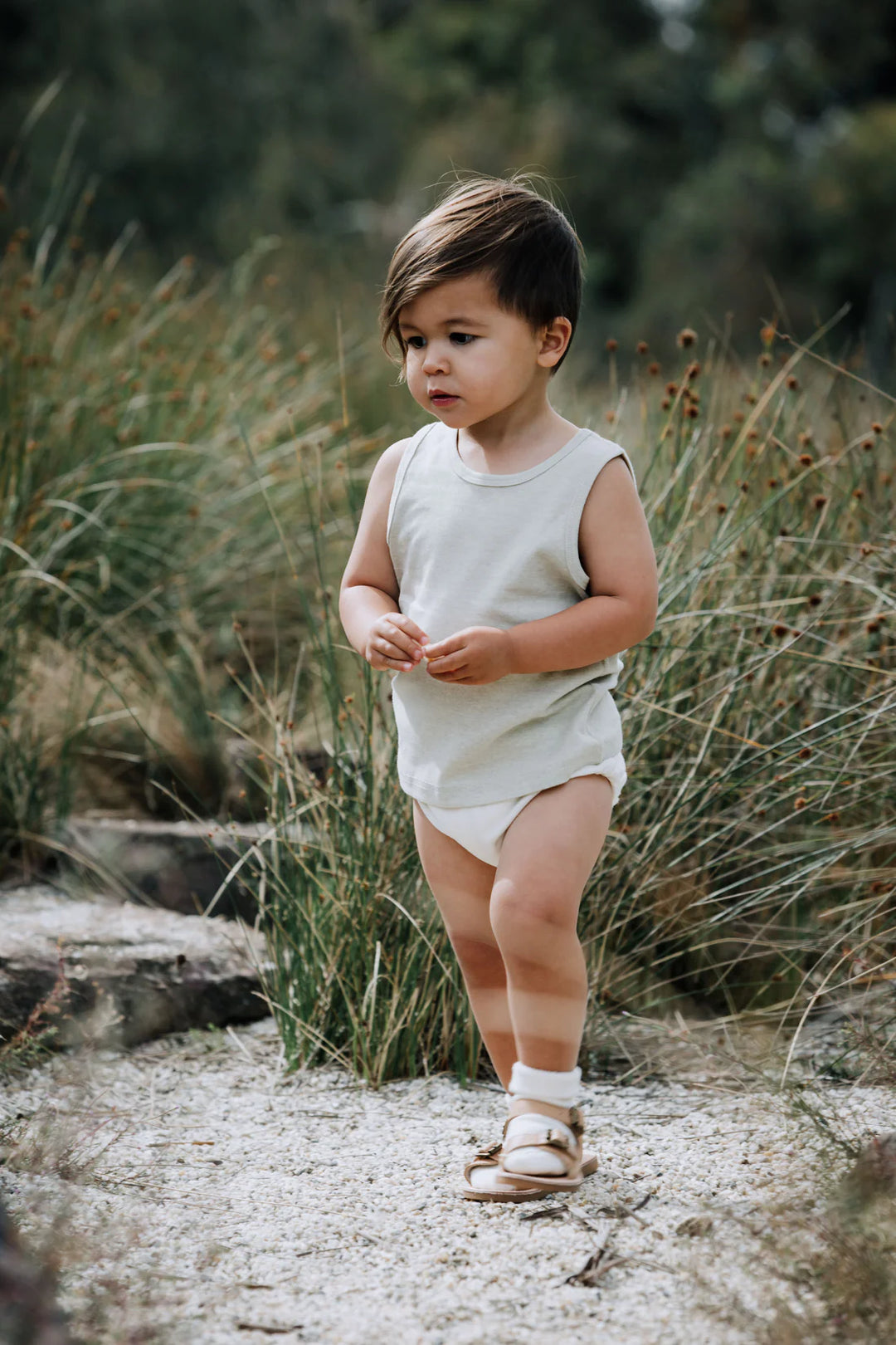 Baby/Toddler Singlet - Organic Cotton