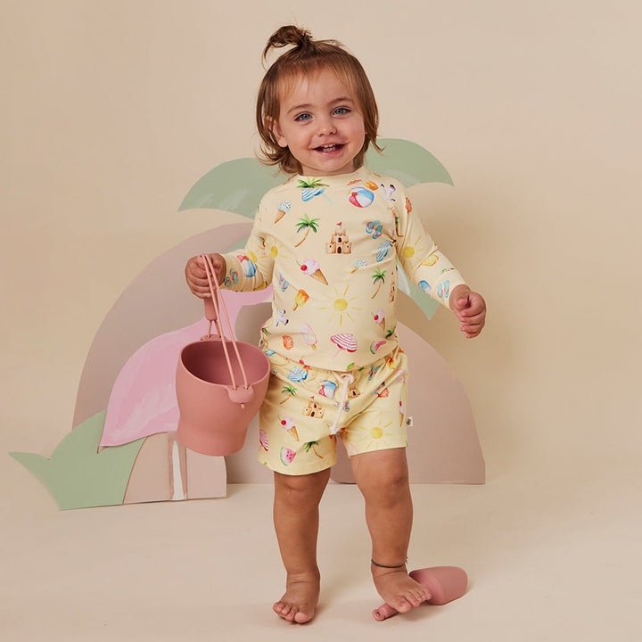 Snuggle Hunny Beach Fun Rashie Vest - image 3