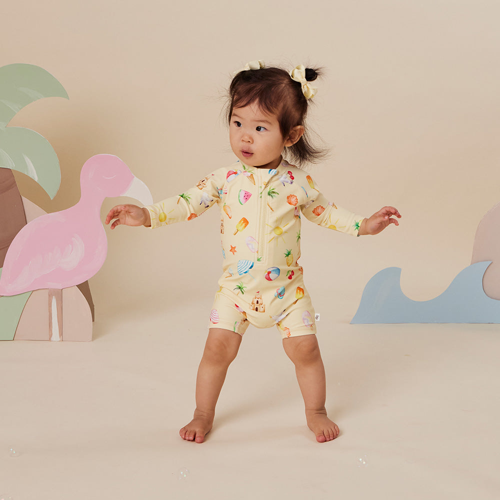 Snuggle Hunny Beach Fun Swim Shortie - image 1