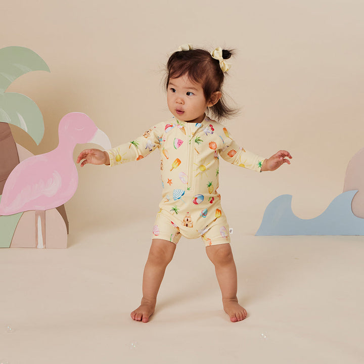 Snuggle Hunny Beach Fun Swim Shortie - image 1