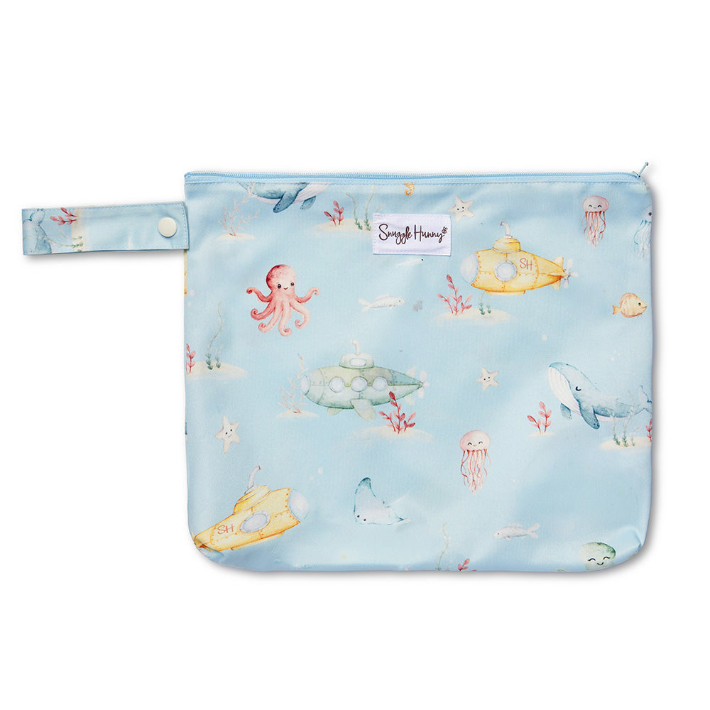 Snuggle Hunny Blue Little Subs Wet Bag - image 1