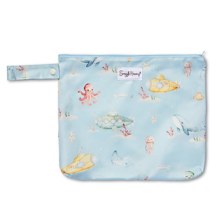 Snuggle Hunny Blue Little Subs Wet Bag - image 1