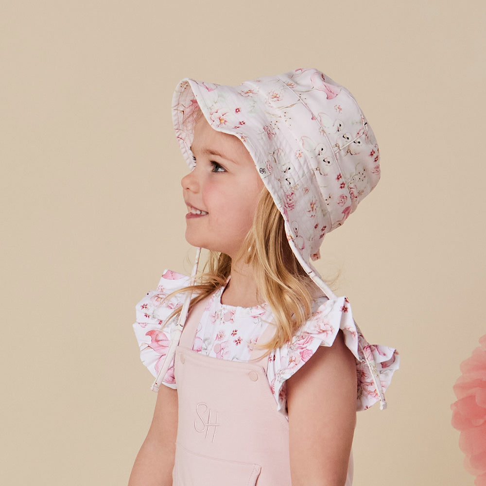 Snuggle Hunny Flamingos Swim Hat - image 1