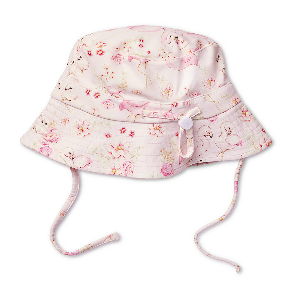 Snuggle Hunny Flamingos Swim Hat - image 2