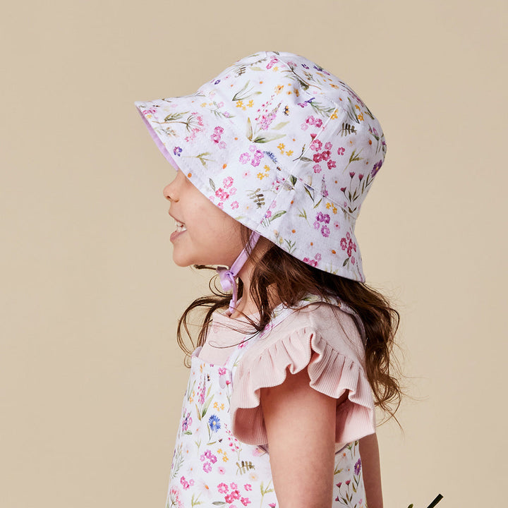 Snuggle Hunny Gracie Reversible Cotton Bucket Hat - image 1