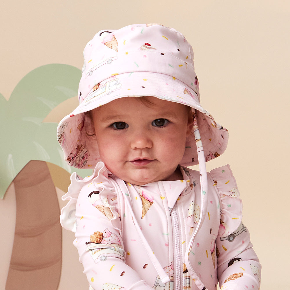 Snuggle Hunny Ice Creams Swim Hat - additional view