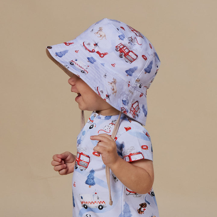 Snuggle Hunny To The Rescue Reversible Cotton Bucket Hat - image 1