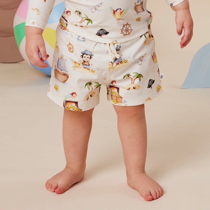 Snuggle Hunny Treasure Island Board Shorts - image 1