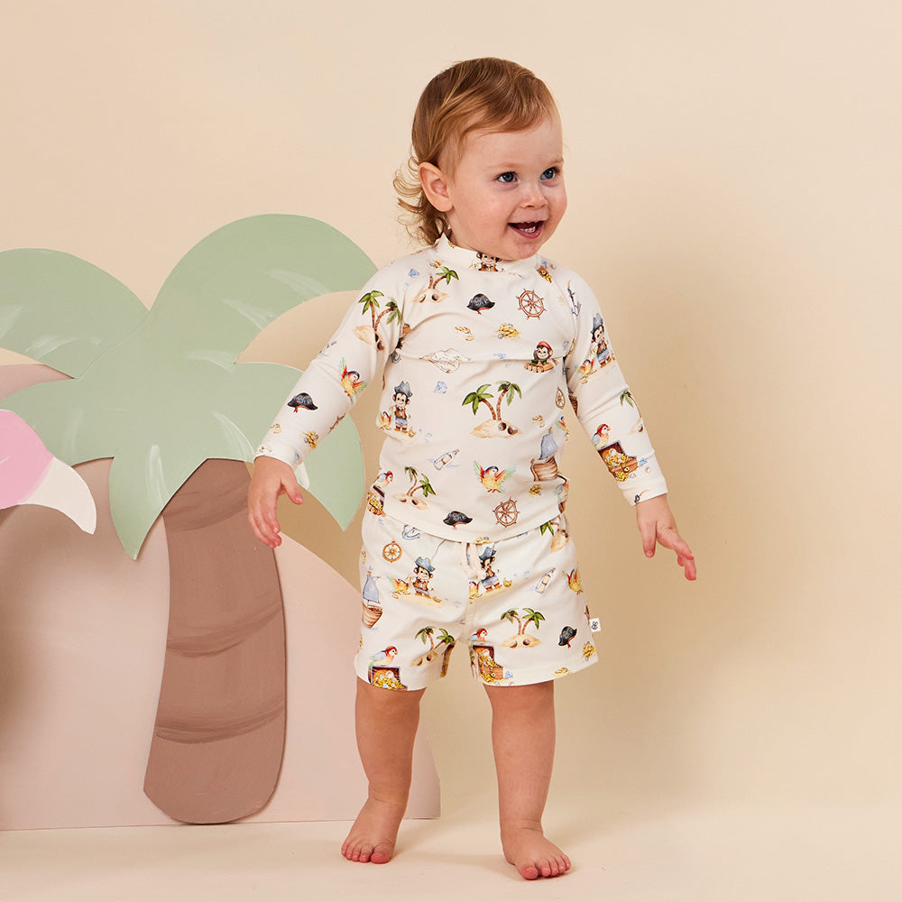 Snuggle Hunny Treasure Island Board Shorts - image 3