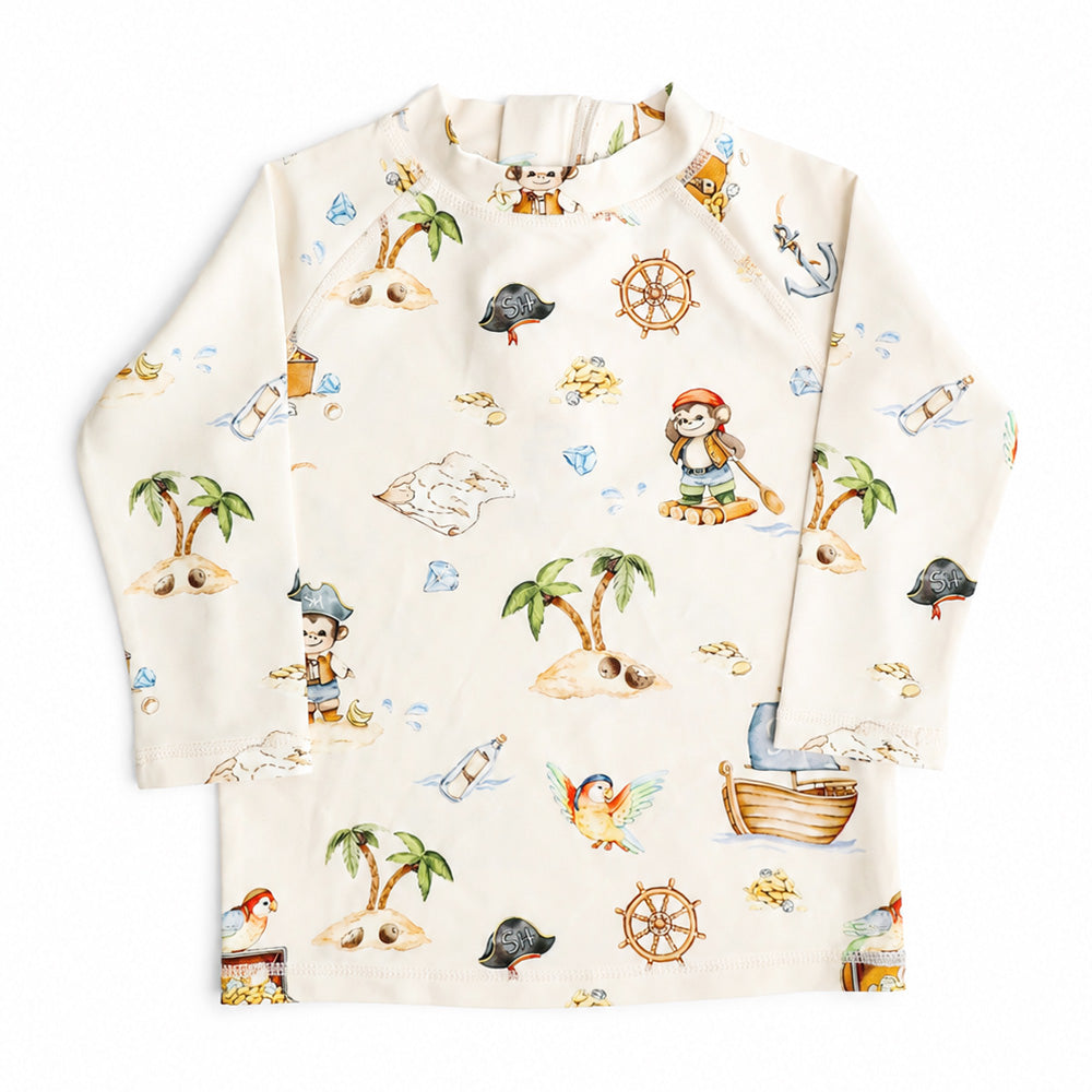 Snuggle Hunny Treasure Island Rashie Vest - image 2