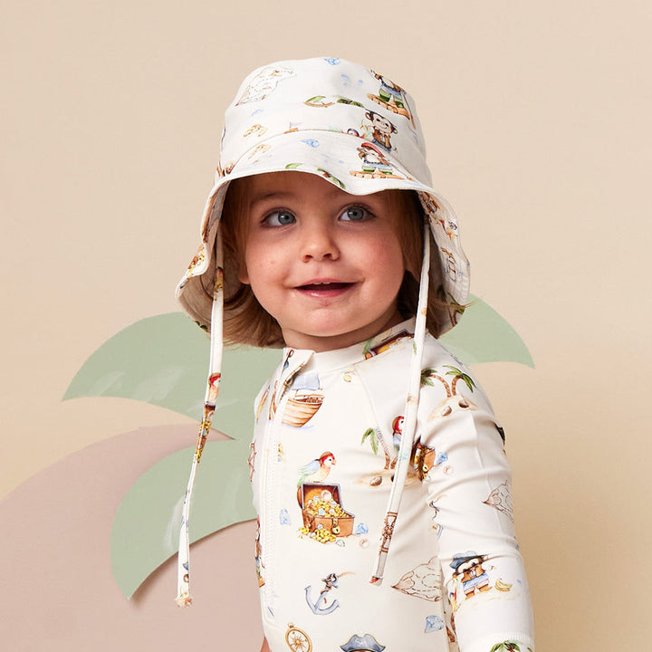 Snuggle Hunny Treasure Island Swim Hat - image 1