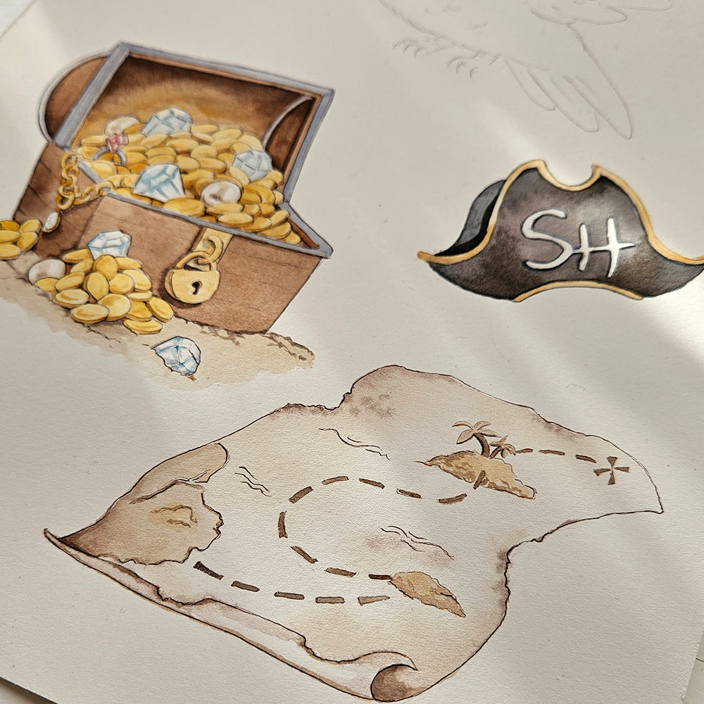 Snuggle Hunny Treasure Island Wet Bag - image 3