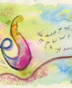 Soul Stories Greeting Card – Small Leaps