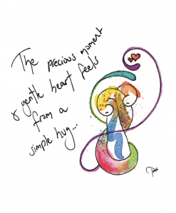 Soul Stories Greeting Card – Simple Hug