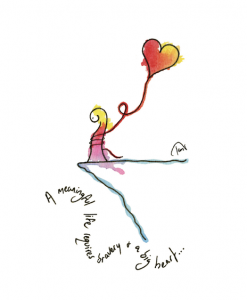 Soul Stories Greeting Card – Bravery & Heart