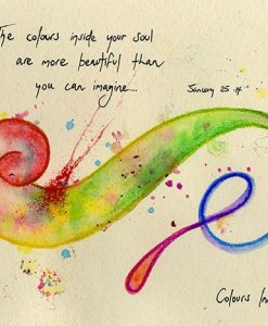 Soul Stories Greeting Card – Colours Inside