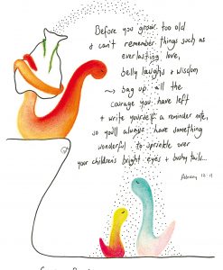 Soul Stories Greeting Card – Courage Bags