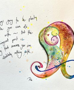 Soul Stories Greeting Card – Nothing With