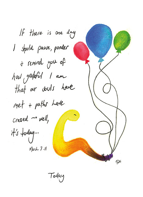 Soul Stories Greeting Card – Today