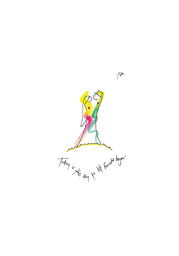 Soul Stories Greeting Card – Forever Begins