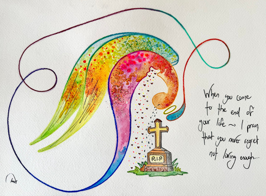 Soul Stories Greeting Card – The End