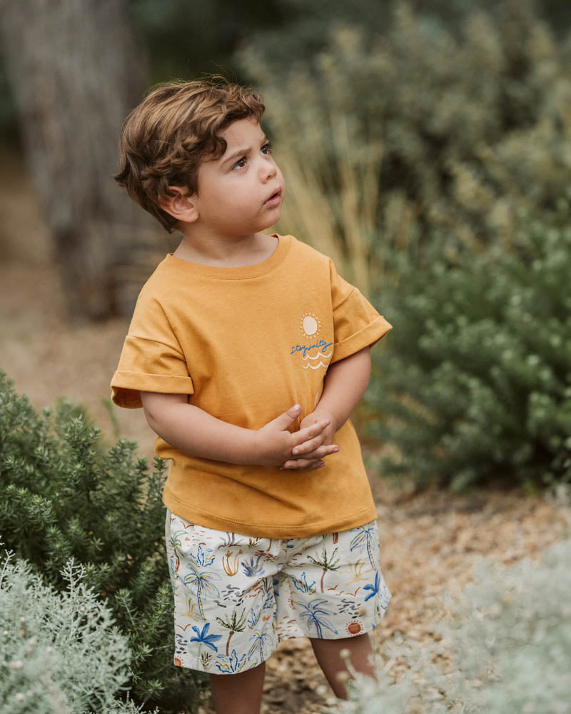 Havana Stay Salty Organic Tee – Honey – view 1