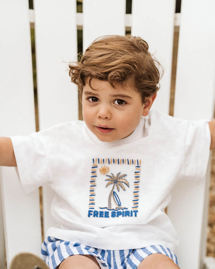Tee - Havana - Free Spirit White 3-7y