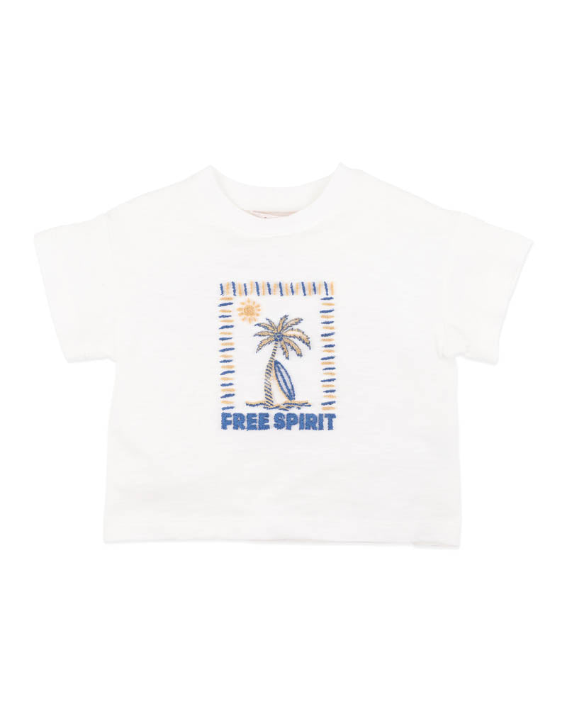 Havana Free Spirit Organic Tee – White – view 2