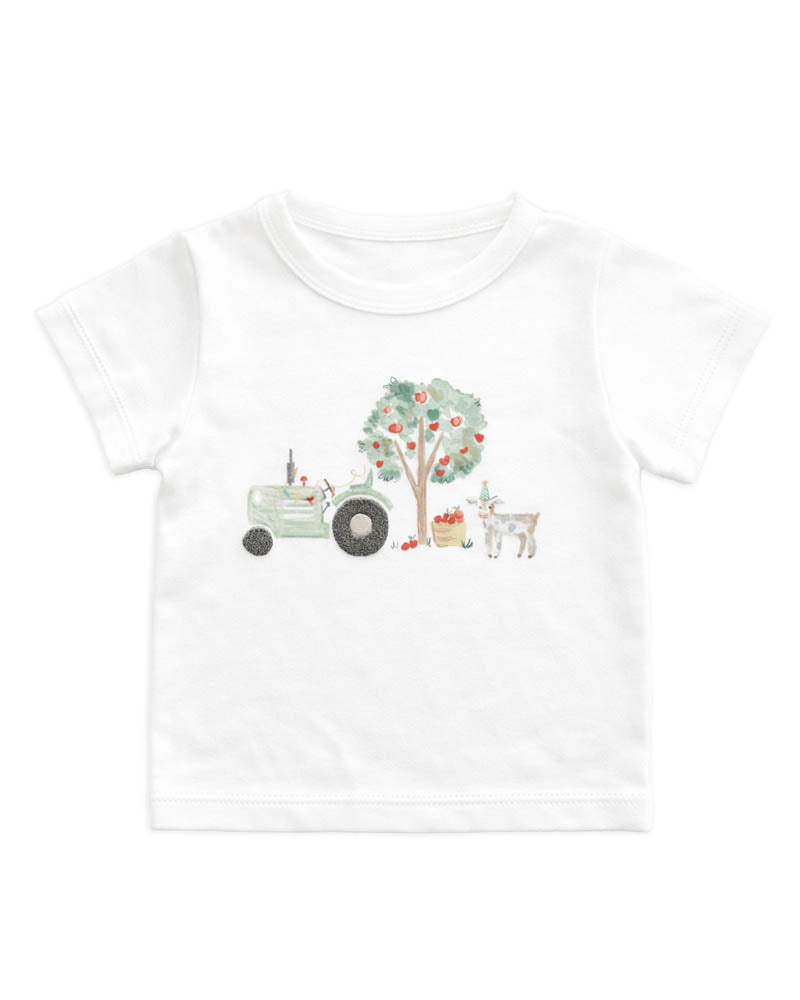 Scout Organic Tractor Tee – Cloud – view 2