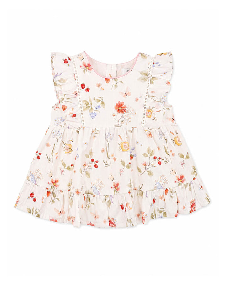 Poppy Overlay Dress – Poppy Print – view 2