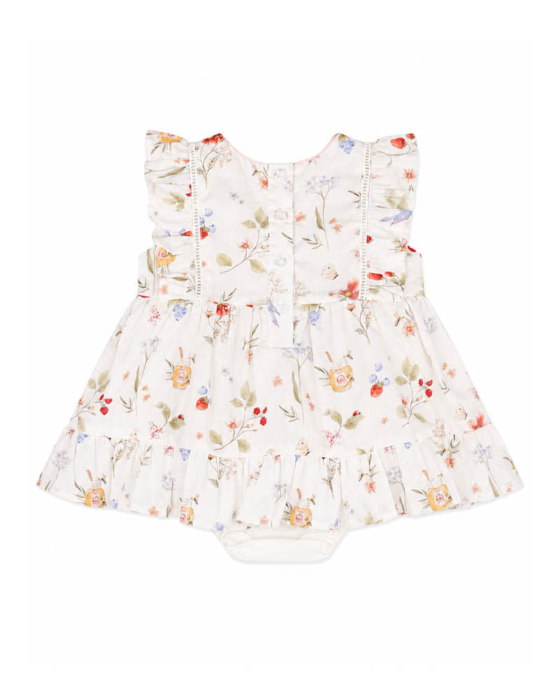 Poppy Overlay Dress – Poppy Print – view 3