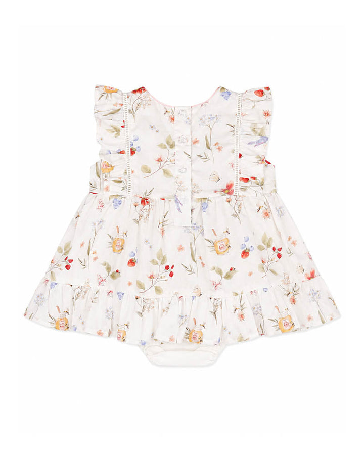 Poppy Overlay Dress – Poppy Print – view 3