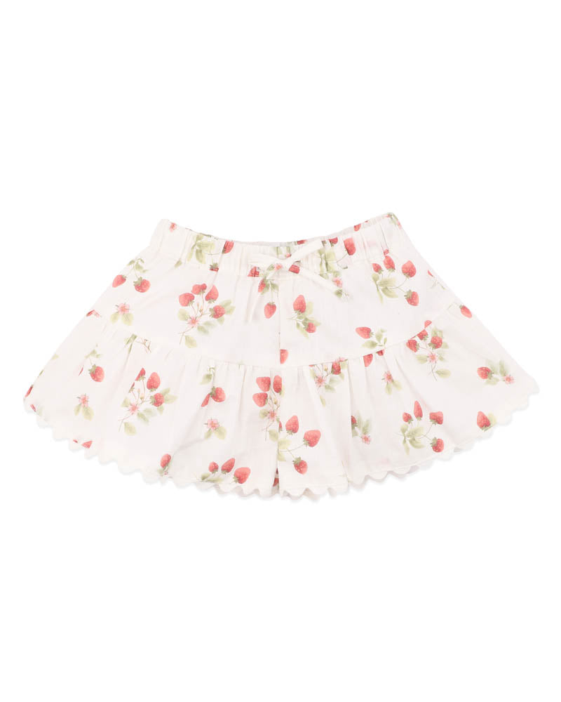 Poppy Strawberry Shorts – Strawberry Print – view 2