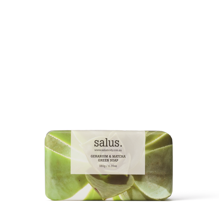 Geranium & Matcha Green Soap 180g