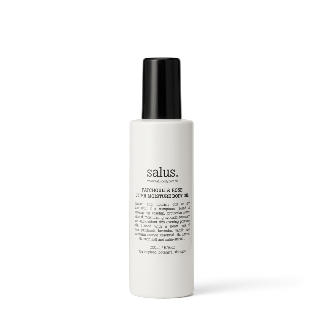 Patchouli & Rose Ultra Moisture Body Oil 200ml