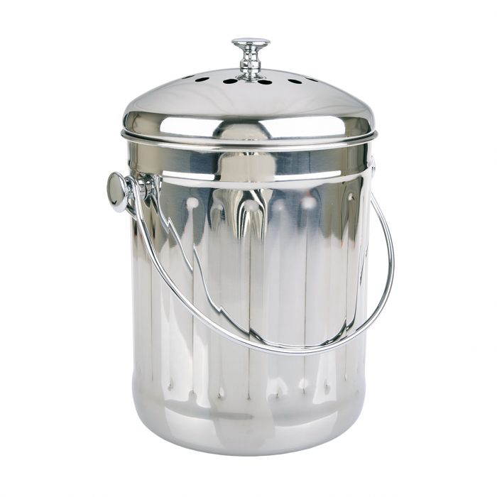Compost Caddy Stainless Steel 4.5L