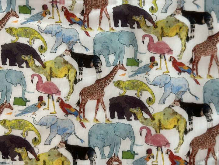 Cotton Liberty Print Comforter/Teether