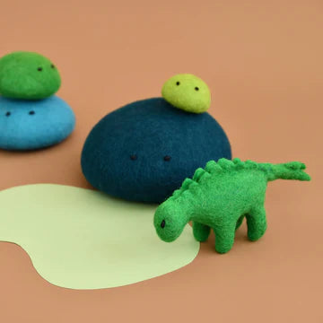 Mini Felt Stegosaurus