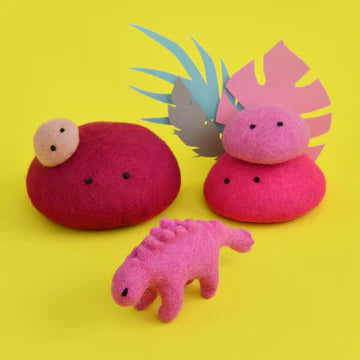 Mini Felt Stegosaurus