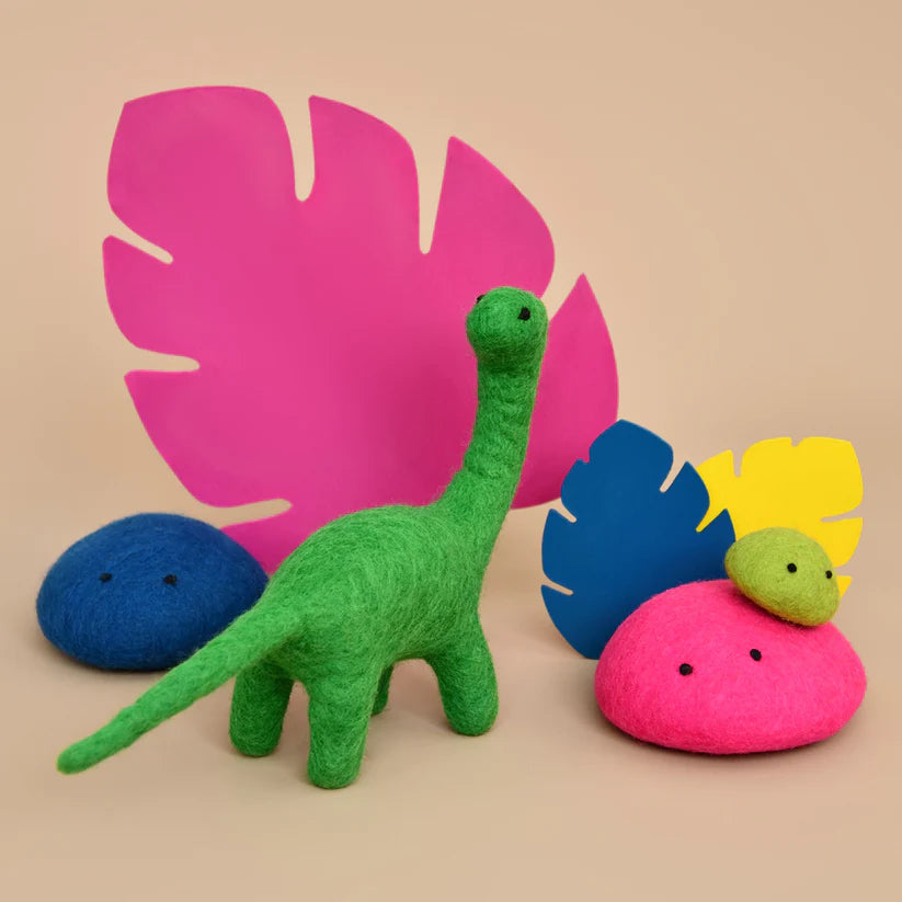 Felt Brontosaurus