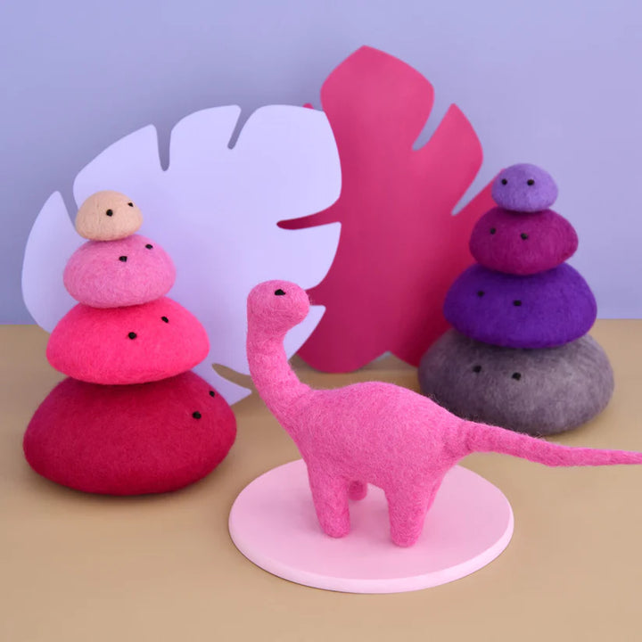 Felt Brontosaurus