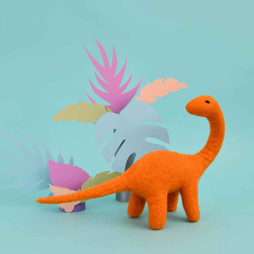 Felt Brontosaurus