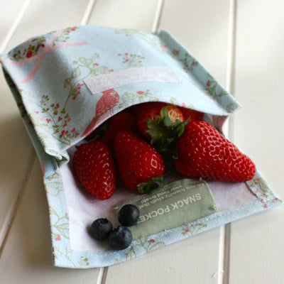 Cotton Canvas Snack Pocket